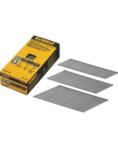 DEWALT 15-Gauge Bright DA-Style Angled Finish Nail Project Pack, 1-1/2 In., 2 In., 2-1/2 In. (900 Ct.)