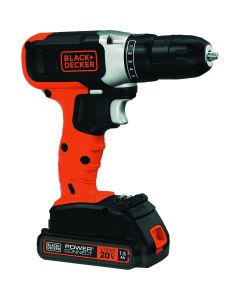 Black & Decker 20V MAX 3/8 In. Cordless Drill/Driver Kit with 1.5 Ah Battery & Charger