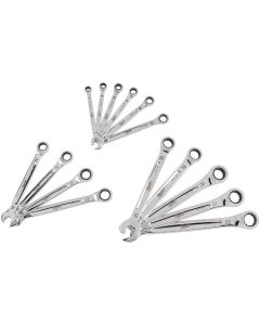 Milwaukee Metric 12-Point Ratcheting Combination Wrench Set (15-Piece)