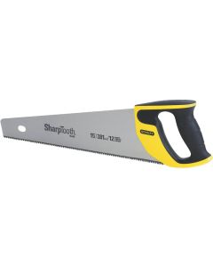 Stanley 15 In. L. Blade 12 PPI Comfort Grip Handle Hand Saw
