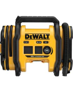 DEWALT 20 Volt MAX Lithium-Ion 160 psi Corded/Cordless Inflator (Bare Tool)