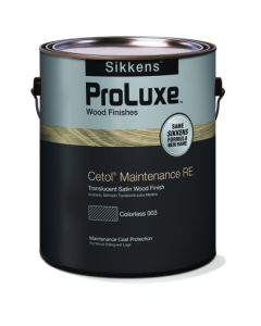 1 Gal ProLuxe SIK61003 Clear Cetol Maintenance Transparent Satin Finish (RE)