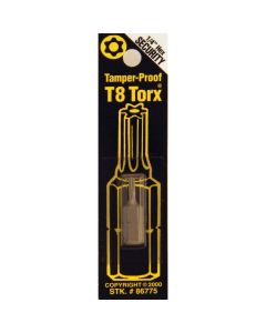 Best Way Tools T8 Tamperproof Torx Security 1 In. 1/4 In. Hex Screwdriver Bit