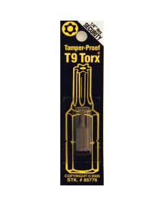 Best Way Tools T9 Tamperproof Torx Security 1 In. 1/4 In. Hex Screwdriver Bit