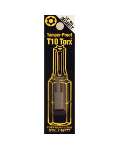 Best Way Tools T10 Tamperproof Torx Security 1 In. 1/4 In. Hex Screwdriver Bit