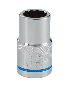 Channellock 1/2 In. Drive 13 mm 12-Point Shallow Metric Socket