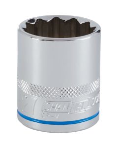 Channellock 1/2 In. Drive 27 mm 12-Point Shallow Metric Socket