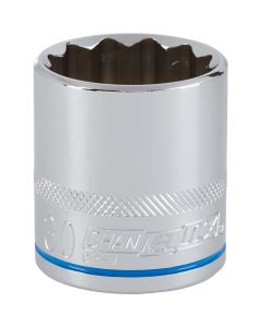 Channellock 1/2 In. Drive 30 mm 12-Point Shallow Metric Socket