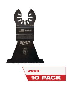 Milwaukee OPEN-LOK 2-1/2 In. HCS Wood Oscillating Blade (10-Pack)