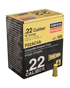 Simpson Strong-Tie 0.22-Caliber Single Shot Level 4 Yellow Powder Load (100-Qty)