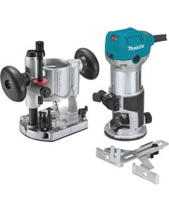 Makita 1-1/4 HP/6.5A 10,000-30,000 rpm Variable Speed Compact Router Kit