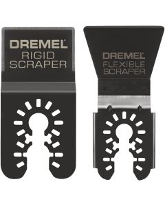 Dremel Universal Rigid & Flexible Scraper Oscillating Blade Assortment (2-Piece)