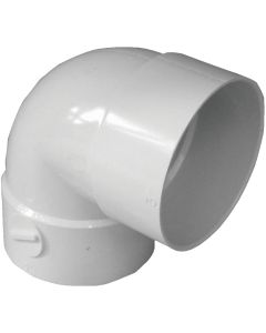 IPEX Canplas 3 In. SDR 35 90 Deg. PVC Sewer and Drain Short Turn Elbow (1/4 Bend)
