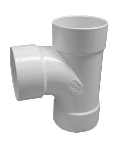 IPEX Canplas Sanitary Tee 3 In. PVC Sewer and Drain Tee