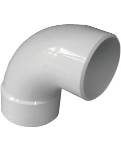 IPEX Canplas 3 In. SDR 35 90 Deg. PVC Sewer and Drain Street Elbow (1/4 Bend)