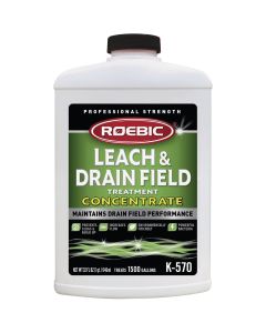 Roebic K-570 1 Qt. Concentrate Septic Tank Treatment Leach and Drainfield Cleaner
