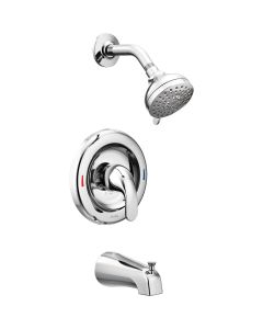 Moen Adler Chrome Single-Handle Lever Tub and Shower Faucet