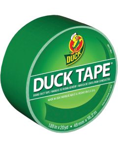 Duck Tape 1.88 In. x 20 Yd. Colored Duct Tape, Green