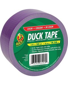 Duck Tape 1.88 In. x 20 Yd. Colored Duct Tape, Purple