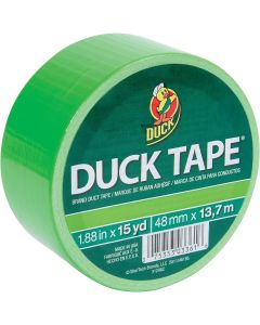 Duck Tape 1.88 In. x 15 Yd. Colored Duct Tape, Neon Lime