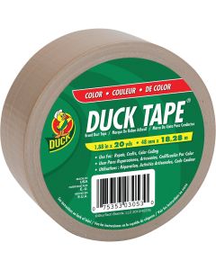 Duck Tape 1.88 In. x 20 Yd. Colored Duct Tape, Beige