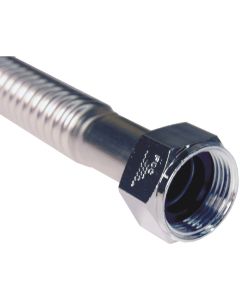 Lasco 3/4 In. FIP x 3/4 In. FIP x 36 In. L Corrugated Stainless Steel Water Heater Connector