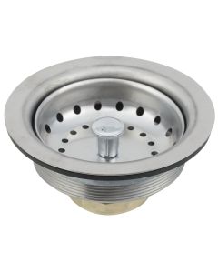Do it 3-1/2 In. Stainless Steel Basket Chrome Housing Basket Strainer Assembly