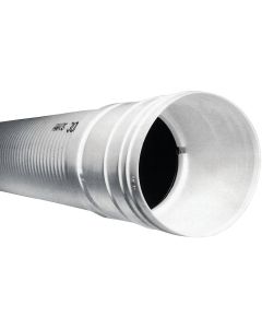 Advanced Drainage Systems 3 In. X 10 Ft. HDPE Solid Sewage & Drainage Pipe