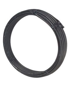 Advanced Drainage Systems 1-1/4 In. x 100 Ft. 80 psi Black Plastic Pipe