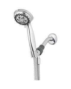 Waterpik EcoFlow 6-Spray 1.8 GPM Handheld Shower, Chrome