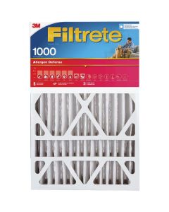 3M Filtrete 16 In. x 20 In. x 1 In. Allergen Defense 1000/1085 MPR Furnace Filter (2-Pack)