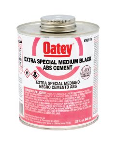 Oatey 32 Oz. Medium Bodied Black Extra Special ABS Cement