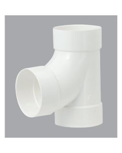 IPEX Canplas Sanitary Tee 6 In. PVC Sewer and Drain Tee