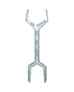 Lasco 11.75 In. Die Cast Bright Plated Plumber's Wrench