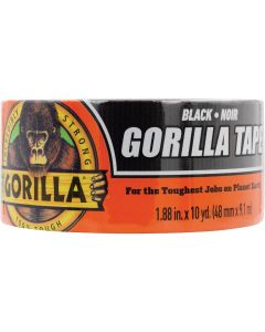 Gorilla 1.88 In. x 10 Yd. Heavy-Duty Duct Tape, Black