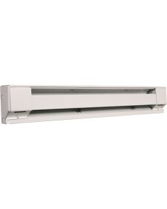 Fahrenheat 24 In. 400-Watt 120-Volt Electric Baseboard Heater, Northern White