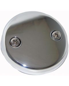 Lasco Two-Hole Chrome Bath Drain Face Plate