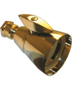 Lasco Chatam Style 1-Spray 1.8 GPM Fixed Showerhead, Polished Brass