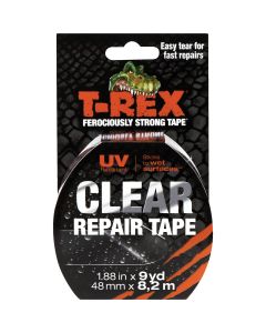 T-REX 1.88 In. x 9 Yd. Repair Tape, Clear