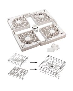 EL Mustee Durastall 2-3/4 In. Shower Base Extender