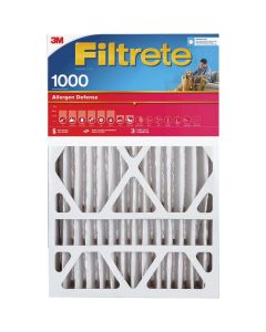 Filtrete 16 In. x 25 In. x 4 In. Allergen Defense 1000 MPR Deep Pleat Furnace Filter