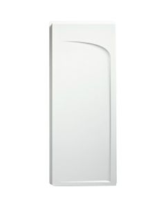Sterling Ensemble 72-1/2 In. H x 34 In. D Curved Shower End Wall Set in White