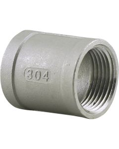 PLUMB-EEZE 1/4 In. FIP Stainless Steel Coupling