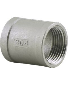 PLUMB-EEZE 3/8 In. FIP Stainless Steel Coupling