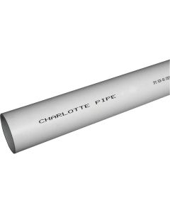 Charlotte Pipe 3 In. x 10 Ft. Schedule 40 PVC-DWV Cellular Core Pipe
