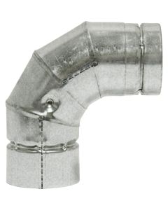 SELKIRK VP Pellet Pipe 3 In. x 5-13/16 In. x 90 deg Pellet Stove Pipe Elbow