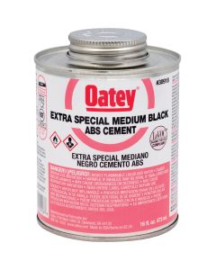 Oatey 16 Oz. Medium Bodied Black Extra Special ABS Cement