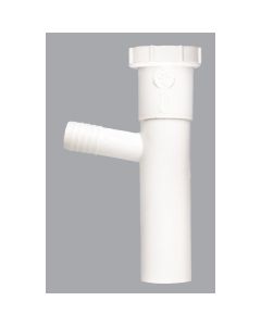 Do it 1-1/2 In. x 8 In. 7/8 In. White Dishwasher Tailpiece