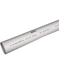 Charlotte Pipe 1/2 In. x 2 Ft. Schedule 40 PVC Pressure Pipe, Plain End