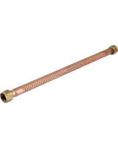 Sioux Chief 3/4 In. FIP Swivel X 3/4 In. FIP Swivel X 24 In. L Corrugated Copper Flexible Connectors